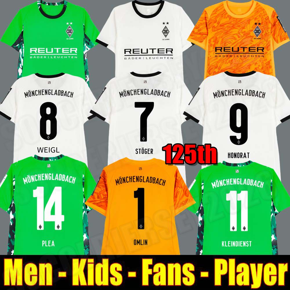 125th anniversary 25 26 Borussia Monchengladbach soccer Jerseys KLEINDIENST HACK REITZ 2025 ITAKURA Gladbach PLEA NEUHAUS GINTER SCALLY foootball shirt man kids