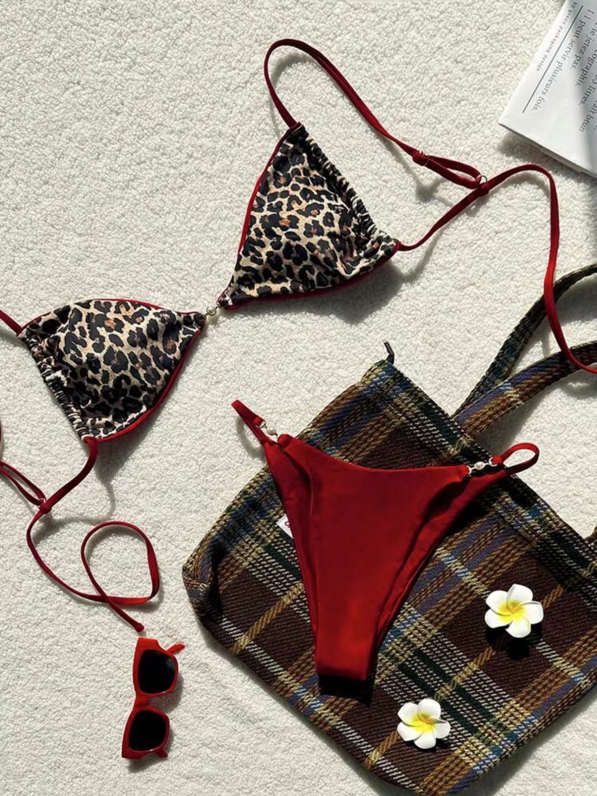 Sexy Leopard Print Bikini Set for Women - Alluring Two-Piece Swimwear