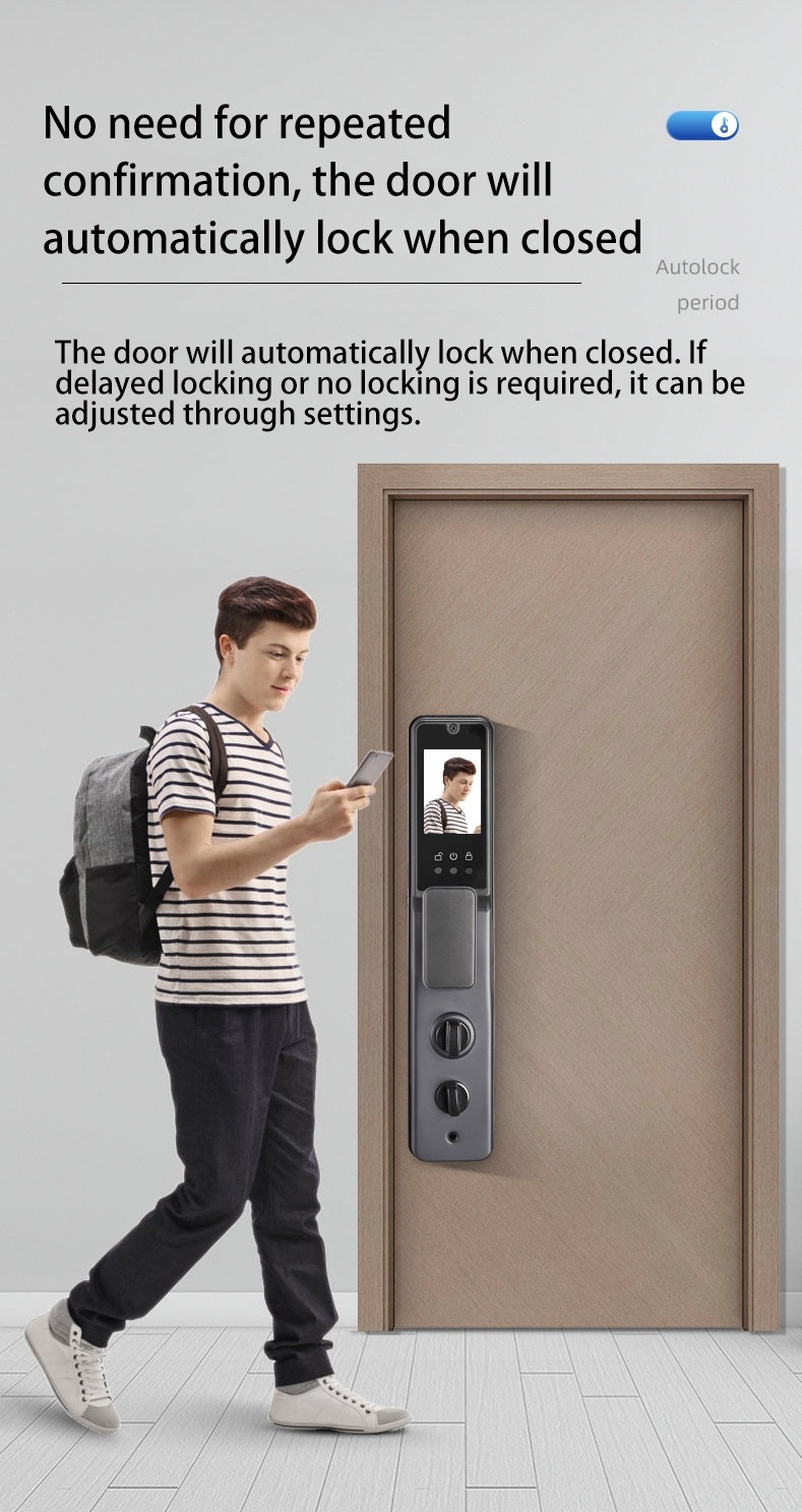Advanced Home Safety: Secure Digital Entry Keyless Touchpad Finger Recognition Device