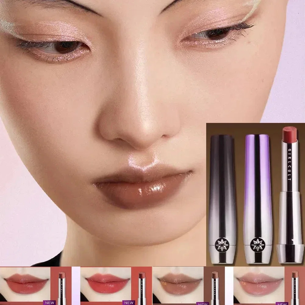 Girlcult Jelly Solid Lip Gloss Cute Hydrating Mirror Red Brown Lipstick Clear Lip Tint Nude Lip Makeup Cosmetics 250515