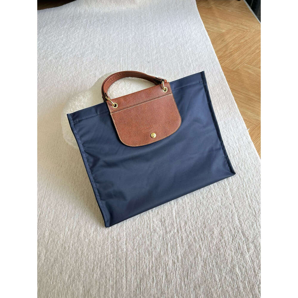Tote Bag French Style New Cabas Simple And Lightweight Casual Computer Shoulder Handbag Shopping Dumpling Bag KQ