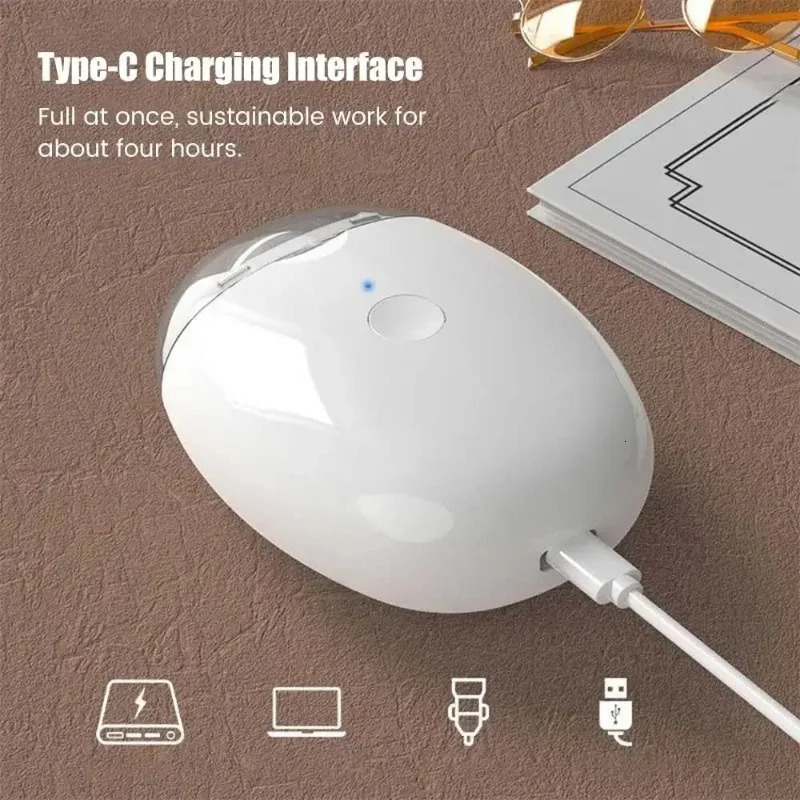 2 IN 1 Electric Nail Clipper Cutter With LED Light Automatic Nail Grinder Trimmer For Baby Adult Mini Manicure Tools Nail Care 250517