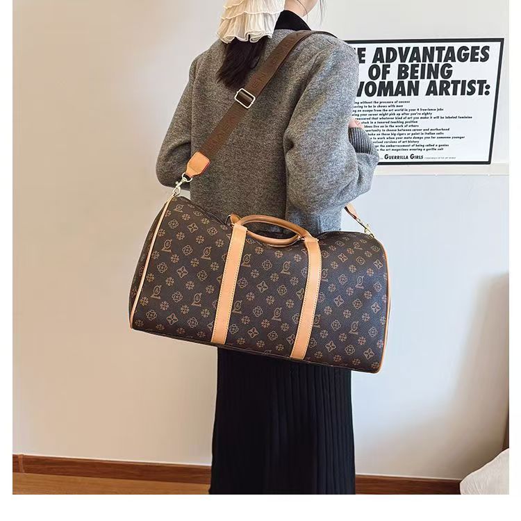 luxury fashion shouder bag men women travel bag duffle bag brand designer bag pu Leather luggage handbags large capacity sport tote bag 414123