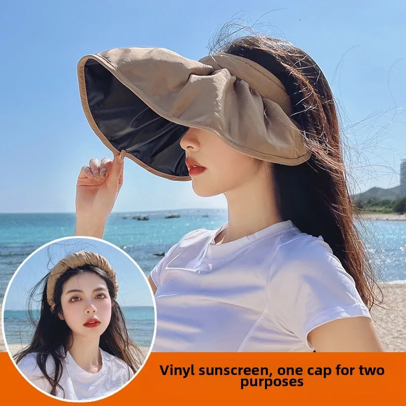 Sun Protection Hat Large Brim UV Summer Outdoor Sports Womens Shell 250517