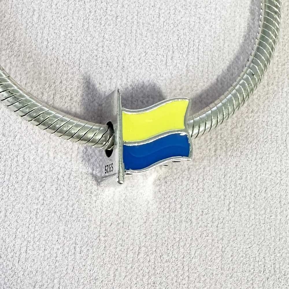 925 Sterling Silver The Paris Tower UK Spain Ukraine Pendant Bead Diy Fit Original Pendant Charm Bracelet Necklace Women JewelryXJ250517