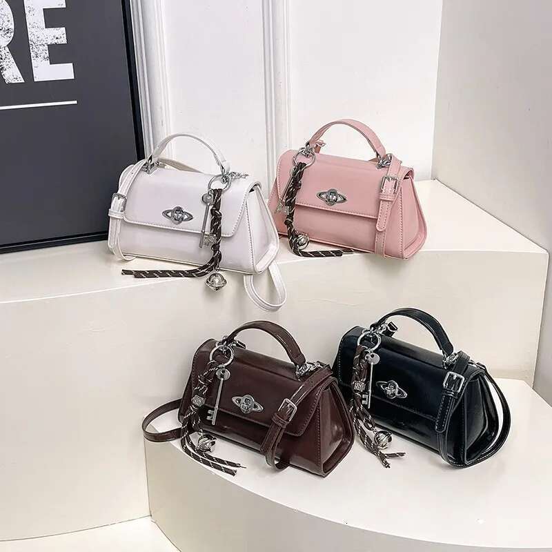 Mineral Vein Crossbody Bag Women, Convertible Top Handle Purse with Detachable Chain, Vintage Solid Tone Tote for Urban Chic