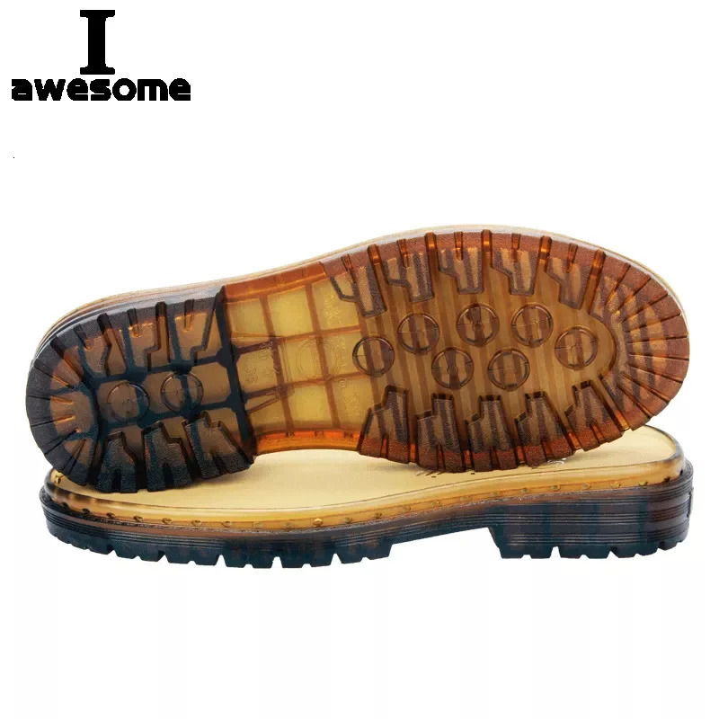 Platform Anti-Slip Crochet Needles Indoor Slippers Sole DIY Hand Knitting Materials Slippers Rubber Outsoles for Shoes 250515