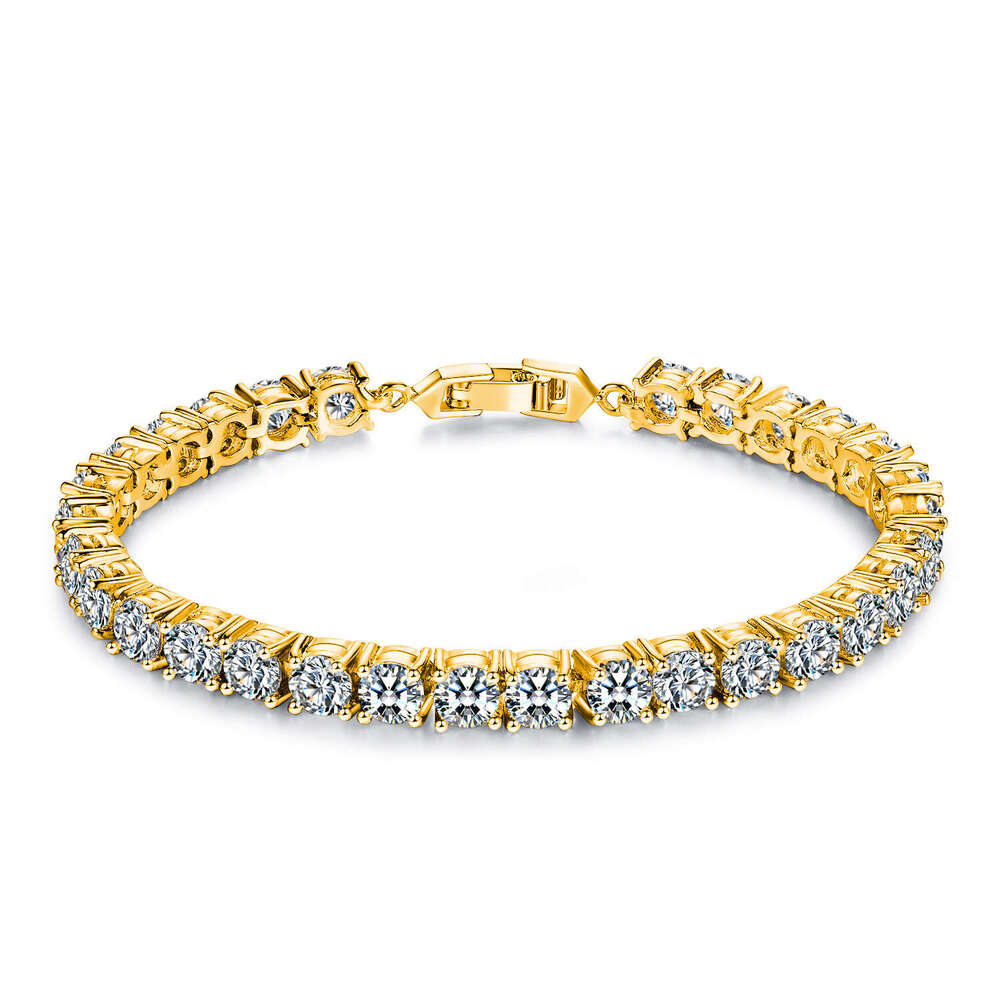 Designer bracelet moissanite and diamond chain hip-hop bracelet for women men jewelry gift.
