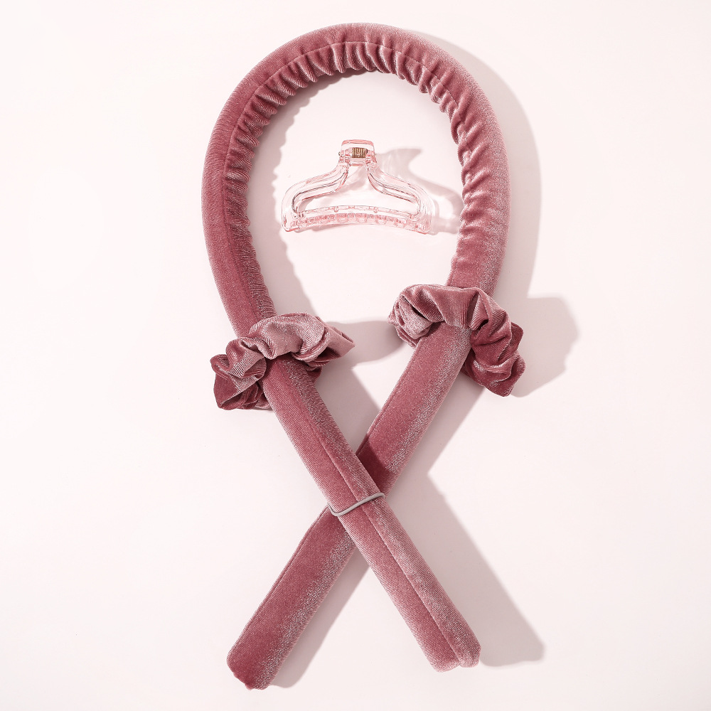 Lazy Sleep Foam Sponge Heatless Curling Iron Large Wave Hair Curler