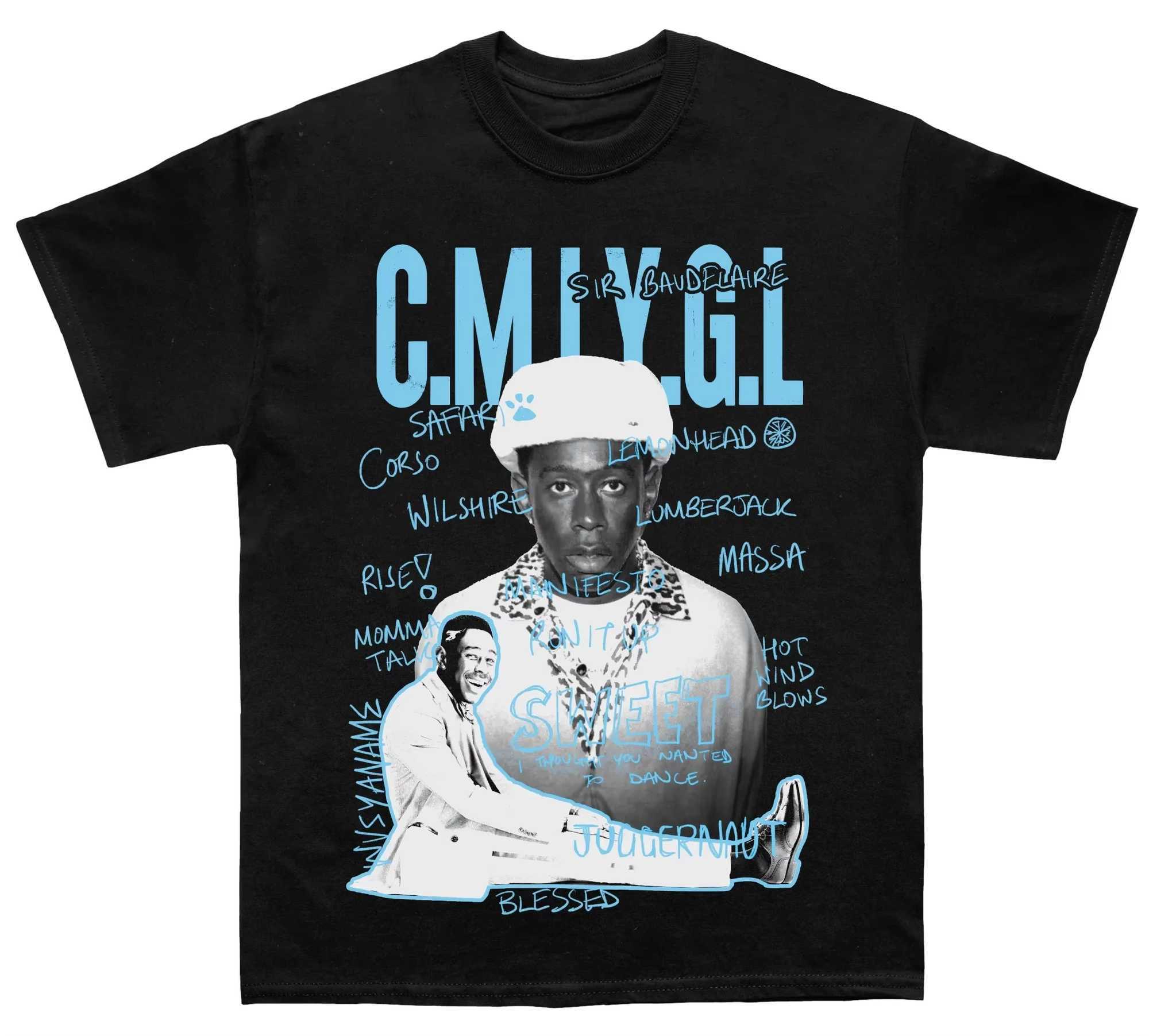 Tyler The Creator Chromakopia Sketchbook T-Shirt Men Women Cotton Tees Short Sleeve Y2k Tshirt Retro Hip Hop Tops Mens ClothingT250516