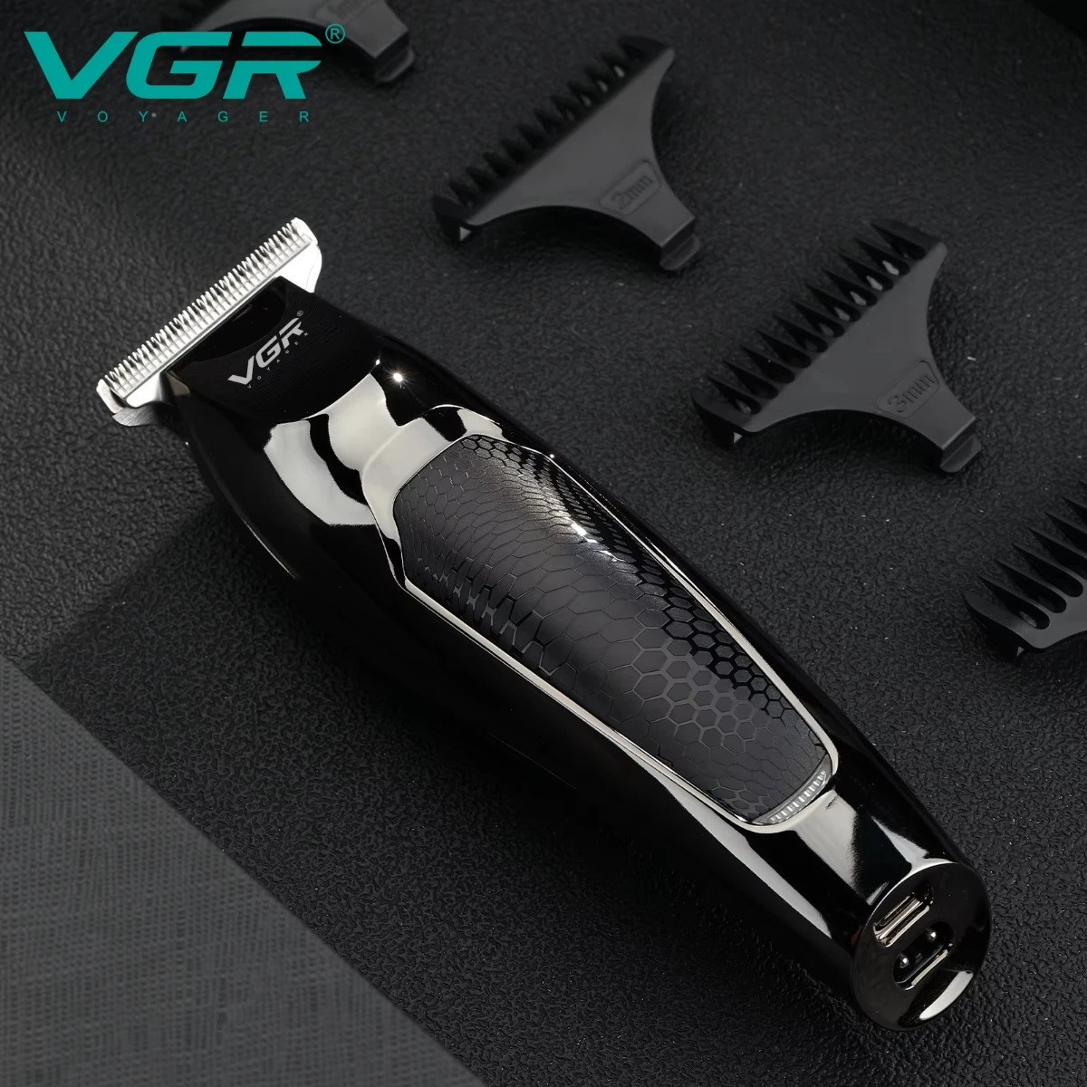 VGR Hair Trimmer Rechargeable Electric Professional Hair Clipper Cordless Barber Hair Trimmer Shaving Machine for Men V-030 250516