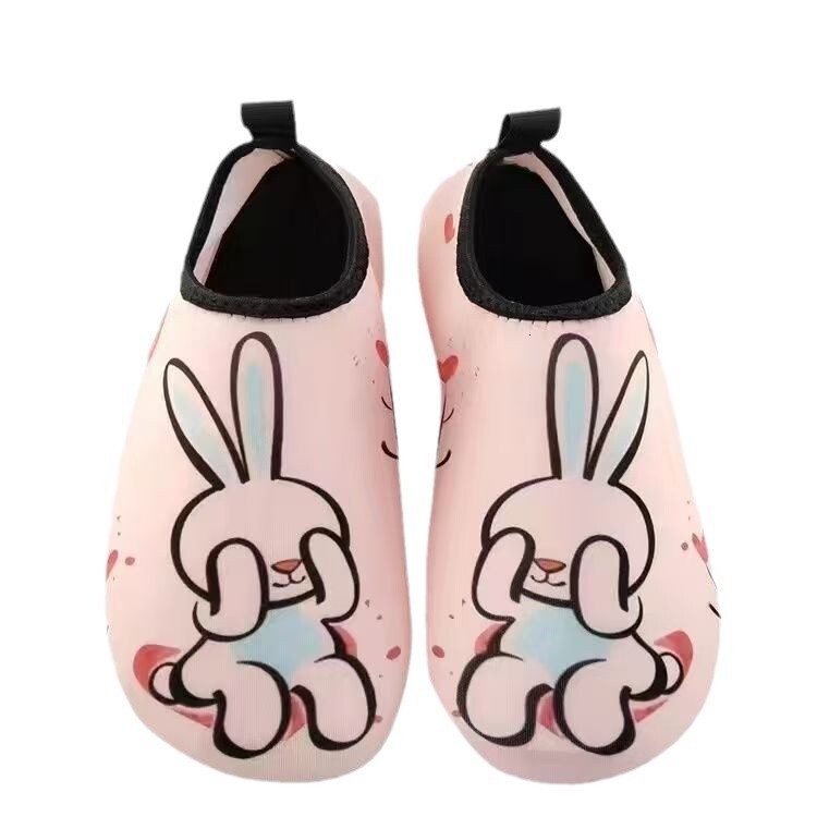 Children's parent-child travel, beach diving, printed snorkeling, water wading, river swimming, special shoes with anti slip properties