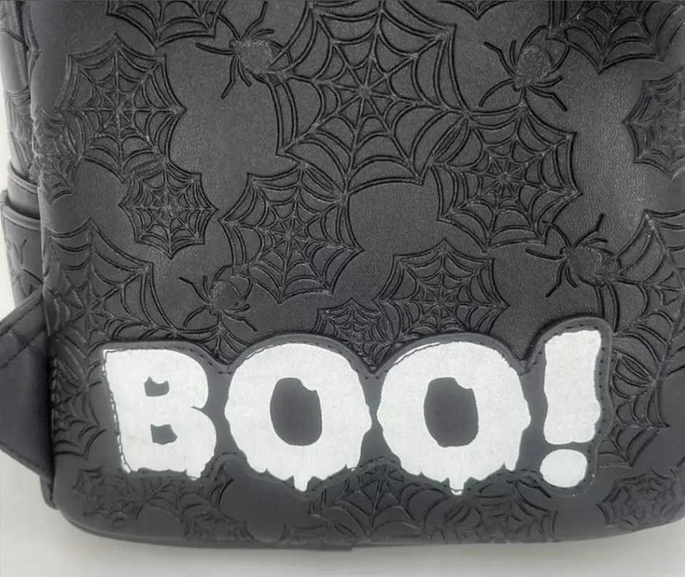 Disney Loungefly Disney Halloween Mickey Mouse Glow Backpack Mickey Satchel Cartoon Cute Childrens Backpack Shoulder Bag Mini Bag Gift W250517