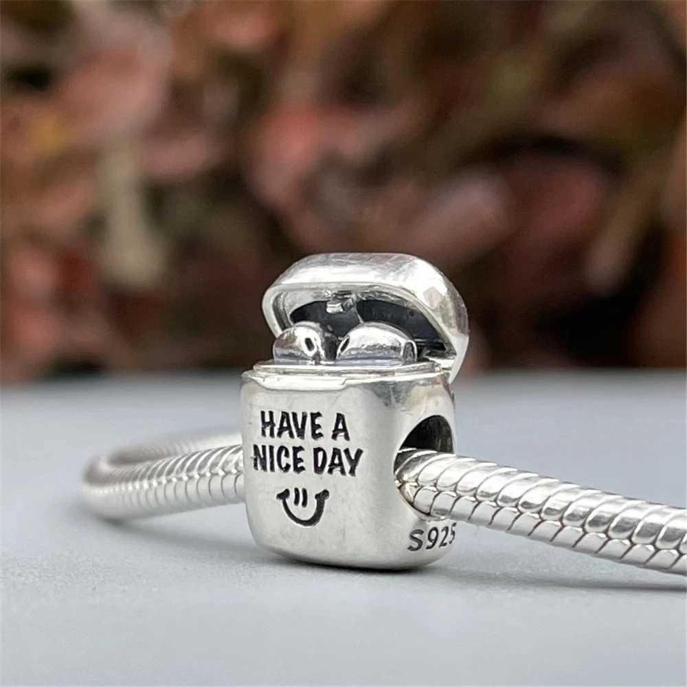 New 925 Sterling Silver Camera Earphone Electronic Charms Beads Fit Original Pendant Bracelet DIY Fashion Woman JewelryXJ250517