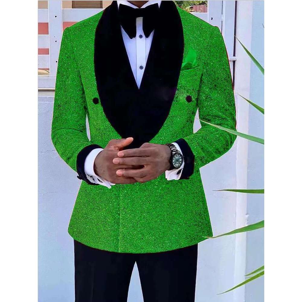 Only 1 PCS Men's Suit Tuxedo Shawl Lapel For Formal Wedding Slim Fit Male Fashion Jacket Business Groom Designer