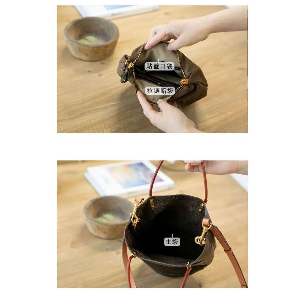 PNDME fashion designers handmade vegetable tanned cowhide women's small handbag simple genuine leather shoulder crossbody bag