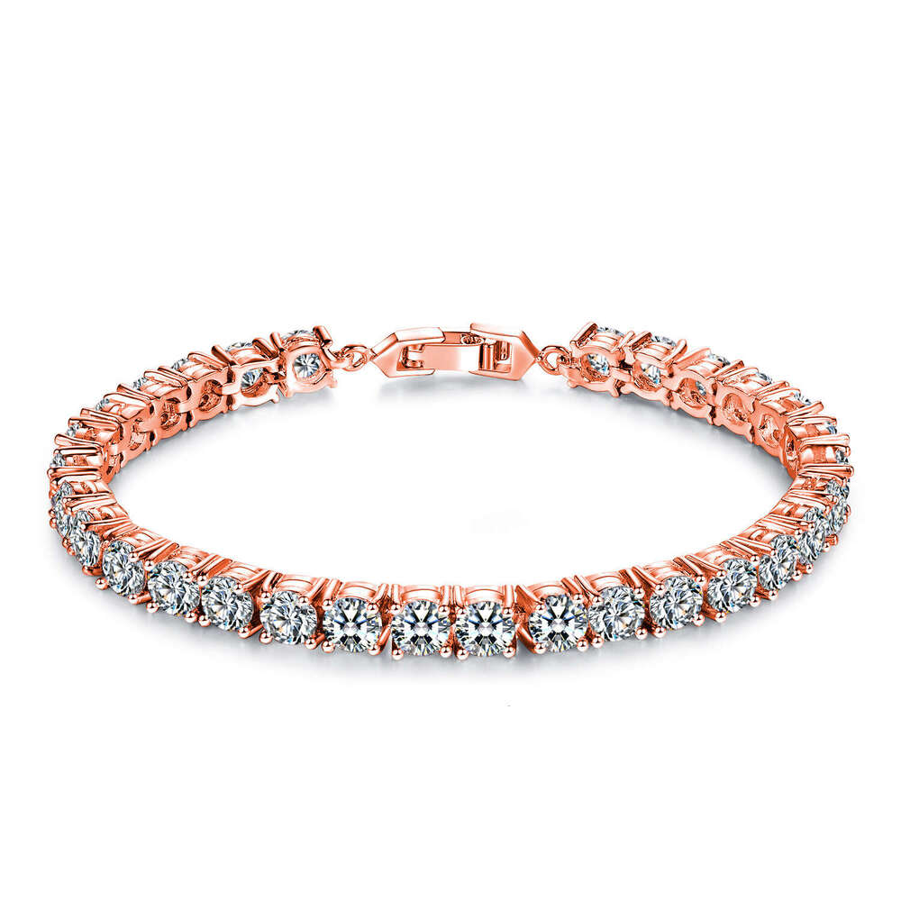 Designer bracelet moissanite and diamond chain hip-hop bracelet for women men jewelry gift.
