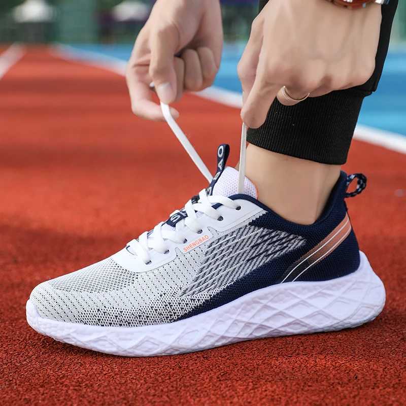 Sports shoes womens shoes 2025 autumn mesh surface casual breathable lightweight soft sole shock absorbing running shoesXJ250517