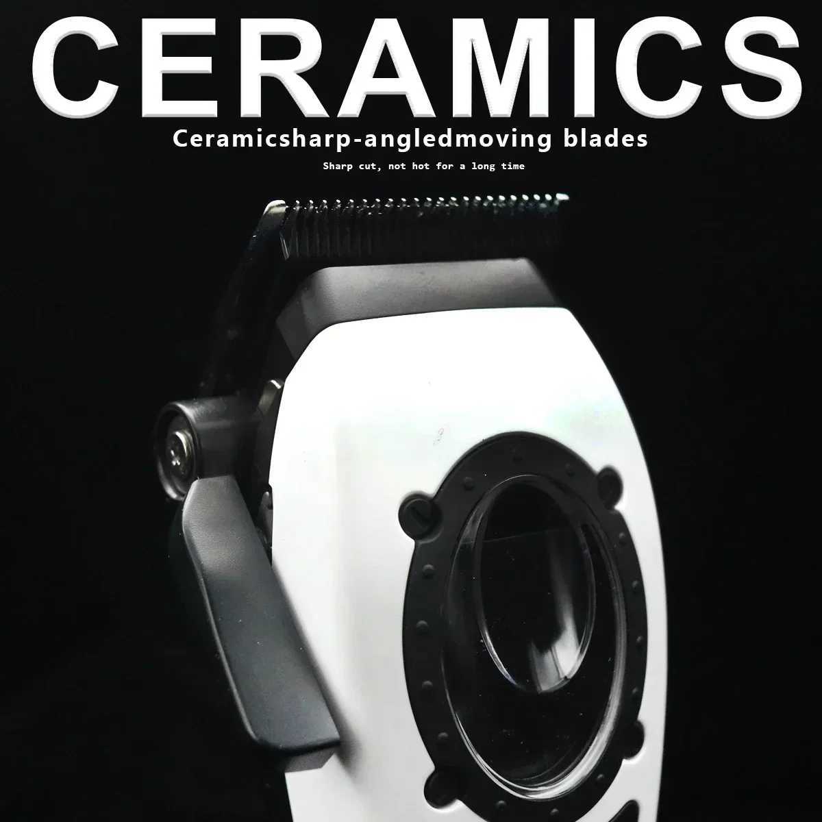 Hair Clipper DLC with Base Charger with White cover Cordless Professional Hair Cutting Machine Hair Trimmer R250517