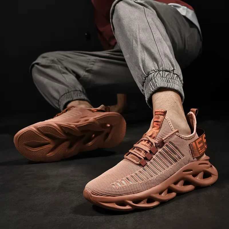 Mens Shock Absorbing Basketball Shoes Mesh Breathable Multi-functial Flat Casual Shoes Outdoor Track Field Jogging ShoesXJ250517