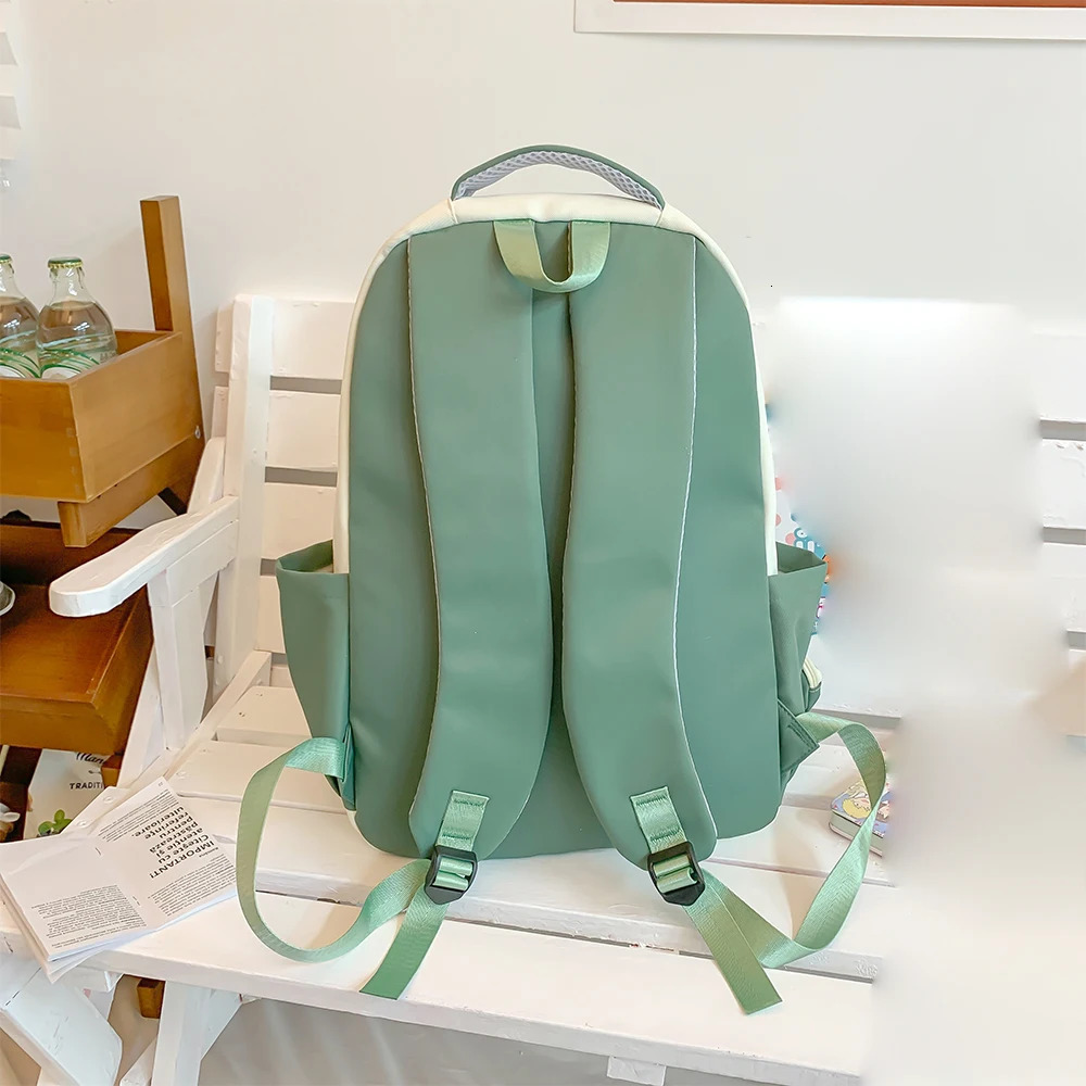 High Capacity Female Backpack for Junior High School High-Value Student Shoulder Bag 250514