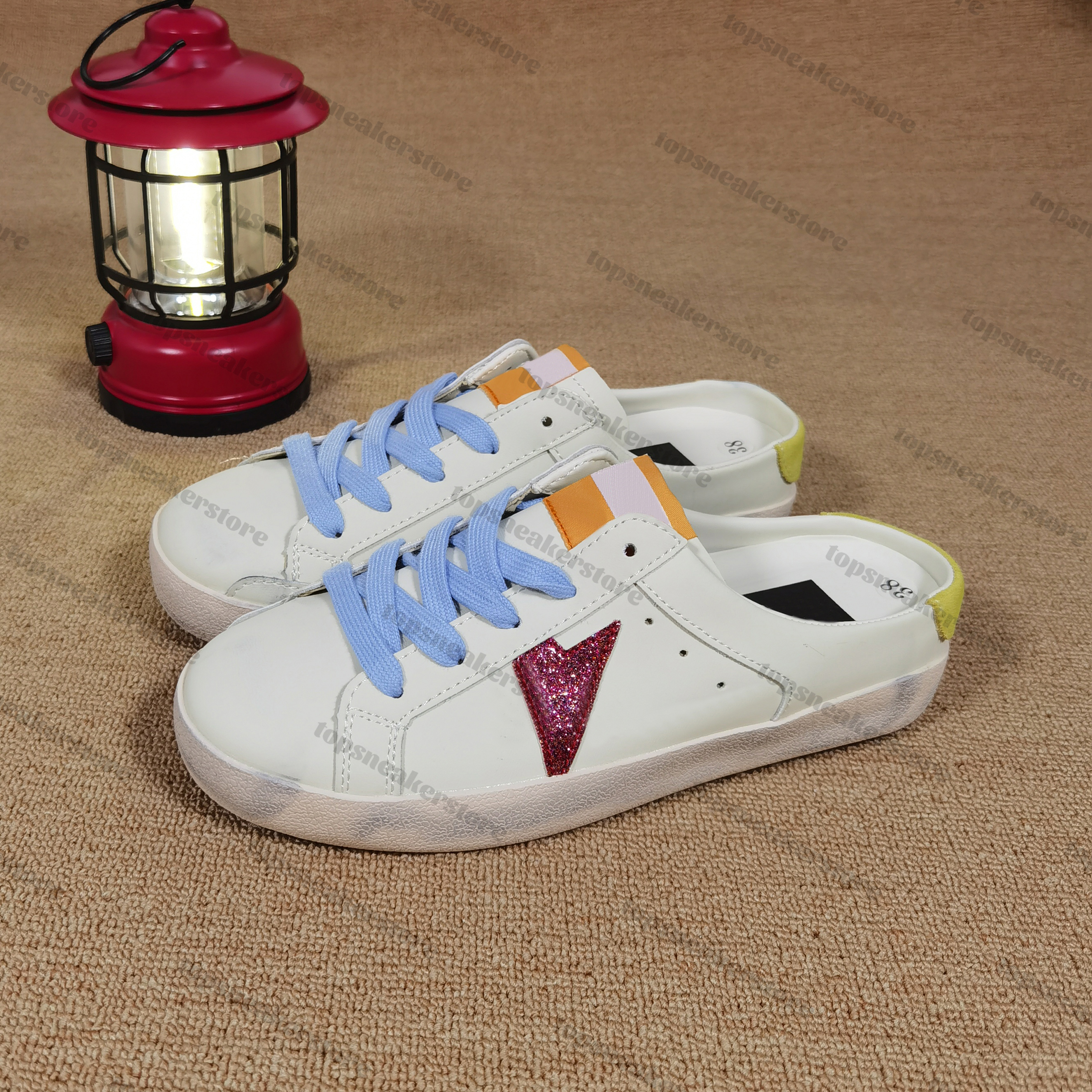 Super star slippers womens Sneakers DHgate men Trainer women outdoor sandals black grey sandal white slides burgundy glitters silver pink indoor slipp