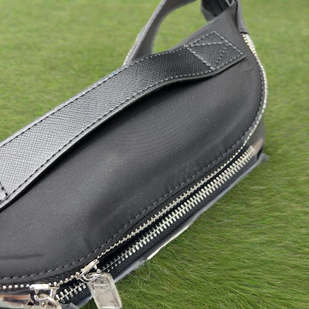 2025 new chest bag men's large capacity crossbody bag multifunctional commuting bag casual men's and women's universal shoulder bag bac
