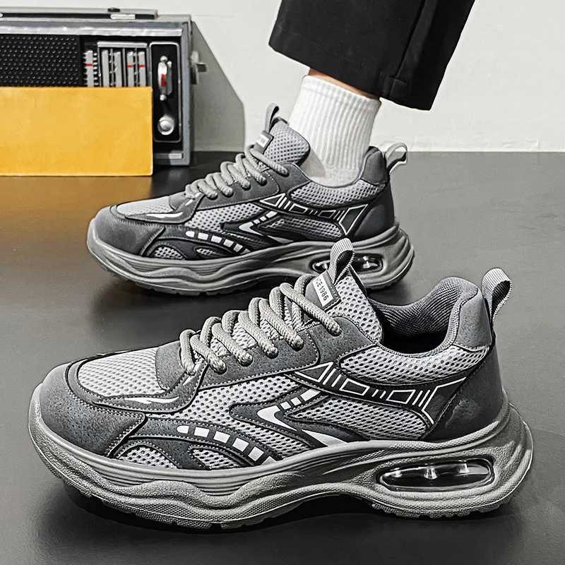 Men Sports Shoes Mens air cushionedcasual sports running shoes mesh breathable student sneakersMens casual shoes W250517