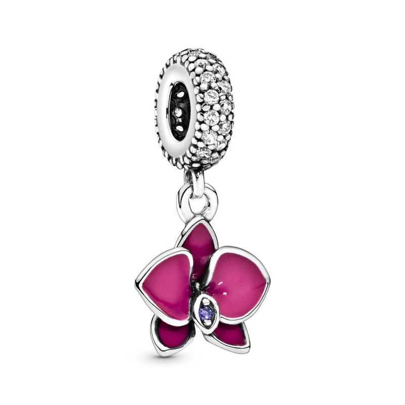Fine Regal Crown Glittering Infinity Hearts Dangle Charm Beads Fit Original 925 Sterling Silver Bracelet Women JewelryXJ250517