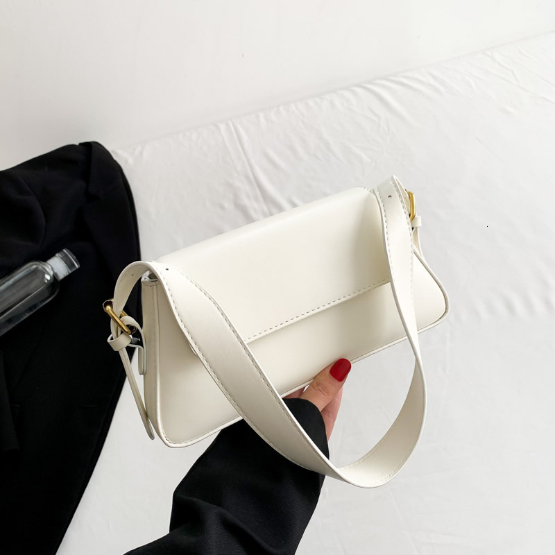 for Women 2023 Autumn/Winter New Fashionable Small Square This Year Popular Solid Color Single Shoulder Underarm Bag