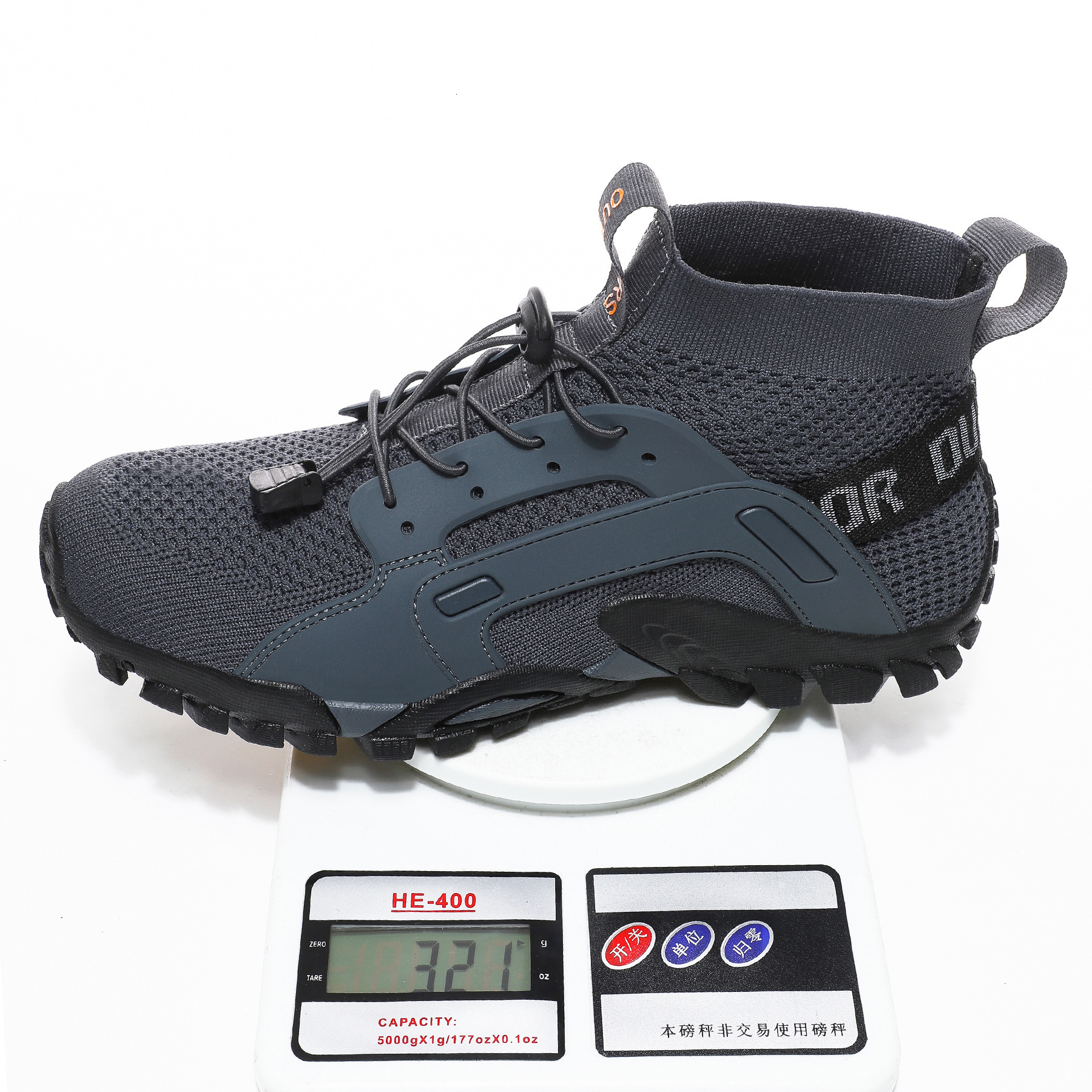 Men's oversized river tracking outdoor casual shoes designer fashionable hiking and fishing shoes, single foot water wading shoes