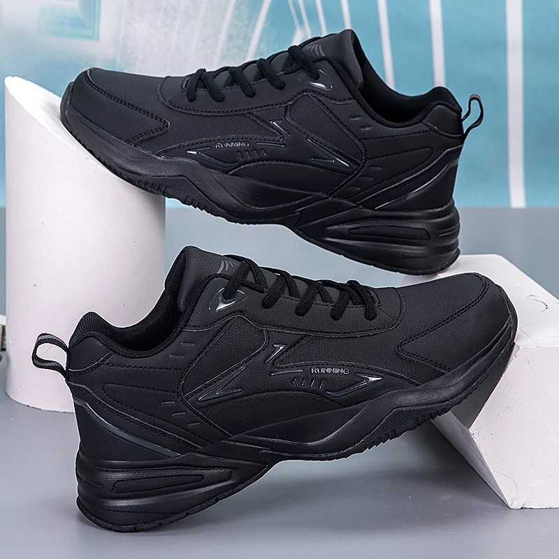 Thick Sole Versatile Clunky Sneaker for Men 2024 New Trend Mesh Lace Up Breathable Casual Sports Shoes Increased Soft SolesXJ250517