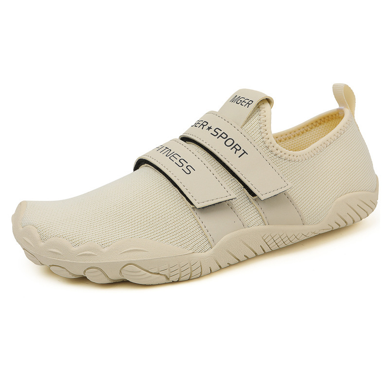 Outdoor beach men's and women's swimming, diving, wading, couple's anti slip river track shoes, designer hiking five finger fitness hik