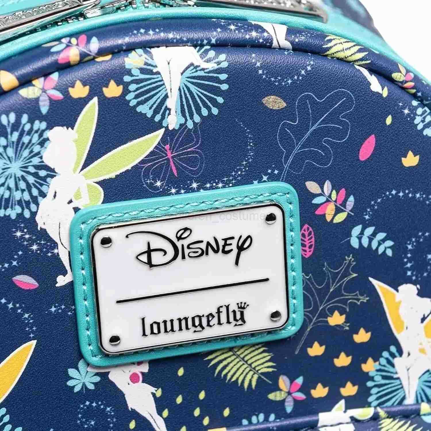 Disney Lilo Stitch All Over Print Womens Double Strap Shoulder Bag Purse Pooh Friends Mini Backpack Cartoon Baby Leather Bags W250517