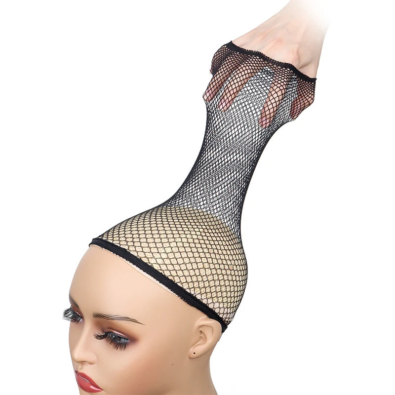 5 Pcs/Pack Stretchable Elastic Hairnets Fashion Mesh Weaving Wigs Cap For Women Making Wig Tools 250513