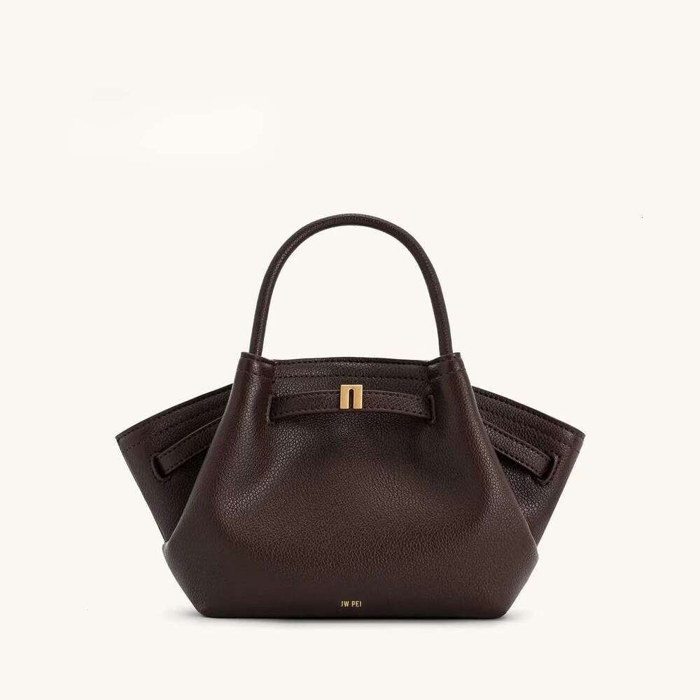 Women's Bags Designer JW Pei Dumpling Bun New Hana Size Women's Single Cross Shoulder Handbag