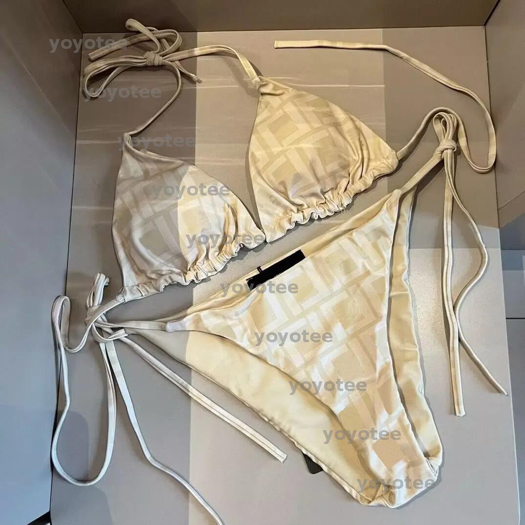 Bikini Contrast Couleur Bikini Designer Swwear Bathing Cuisse de bain de maillot de bain designer pour femmes de maillot