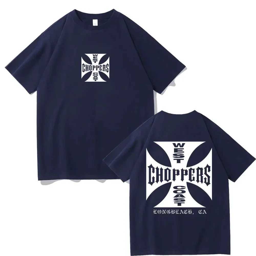 Summer Fashion T Shirt Women Men Cotton West Coast Choppers Print T-Shirt Casual Short Sleeve O-Neck Tshirt Vintage Clothing TeeT250517