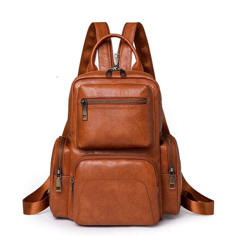 Handbag PU Small Outdoor Leisure Travel Chest Bag New Dual-Purpose Women's Backpack