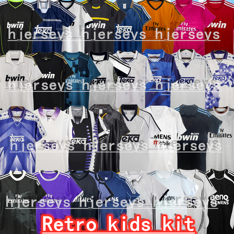 Real Ronaldo Retro MAdriDs soccer jersey BALE SERGIO RAMOSsclassic 2014 17 18 BENZEMA MARCELO ISCO NACHO CARVAJAL ASENSIO KROOS home away 3rd football shir kids kits