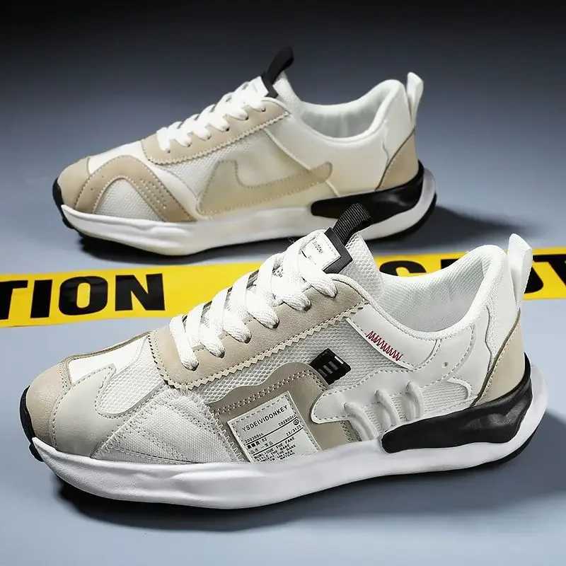 Summer new mesh breathable shoes Casual Versatile Mens Sneakers Shoe Outdoor fi Shoes Lace Up Male Flats Tenis ZapatosXJ250517