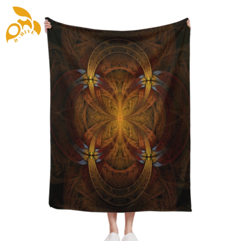 Free shipping blanket 280g flannel blanket 30x40 Inch warm custom pattern blanket is not easy to wear fade Customized Blankets