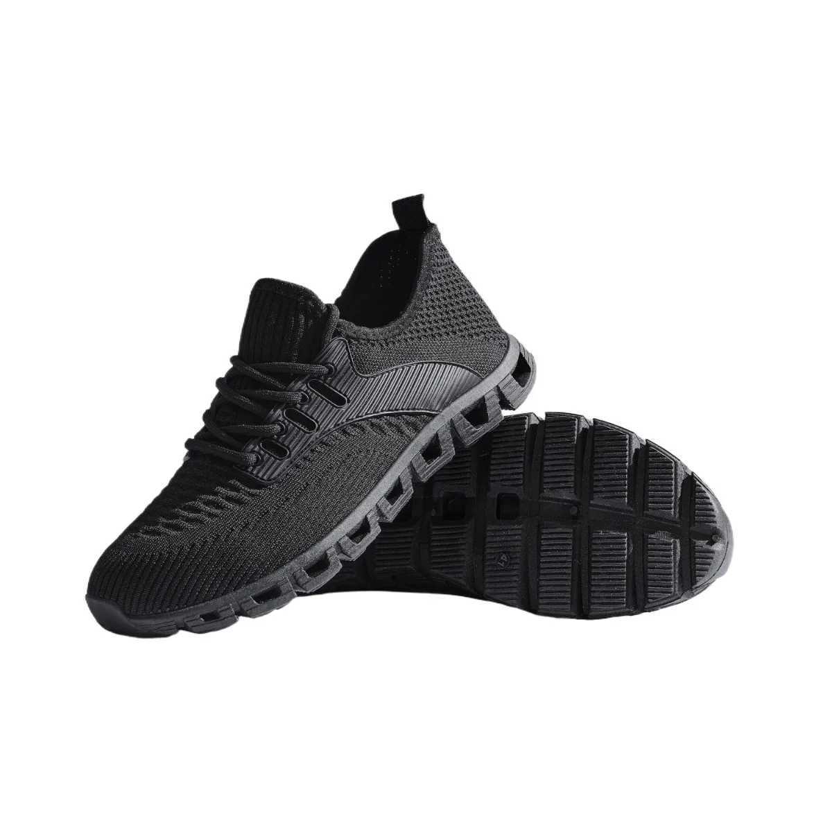 Unisex Breathable Mesh Running Shoes w/Comfort Cushion Wide Size Low-Top Sneakers for Jogging Casual Sports - Women/Men W250517