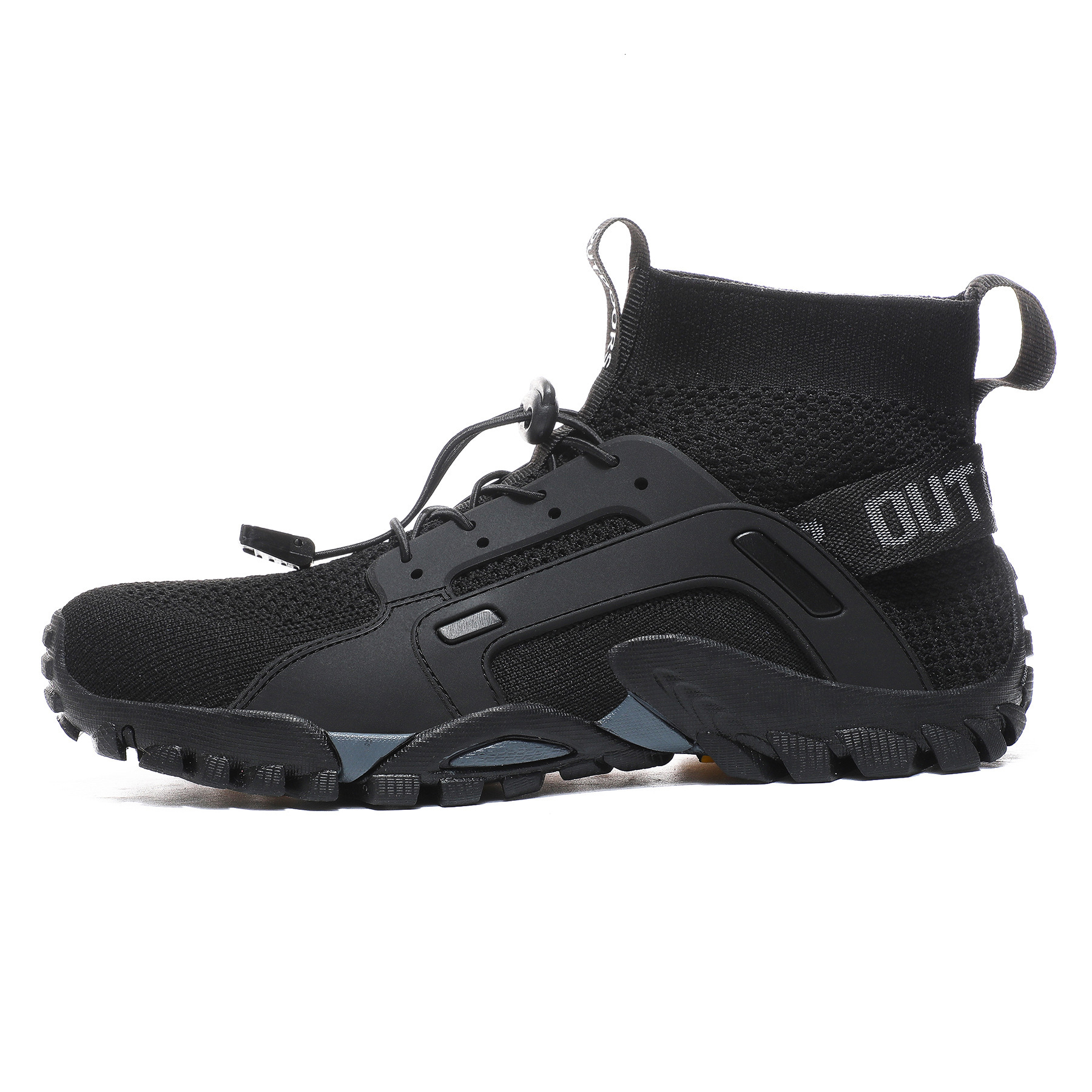 Men's oversized river tracking outdoor casual shoes designer fashionable hiking and fishing shoes, single foot water wading shoes