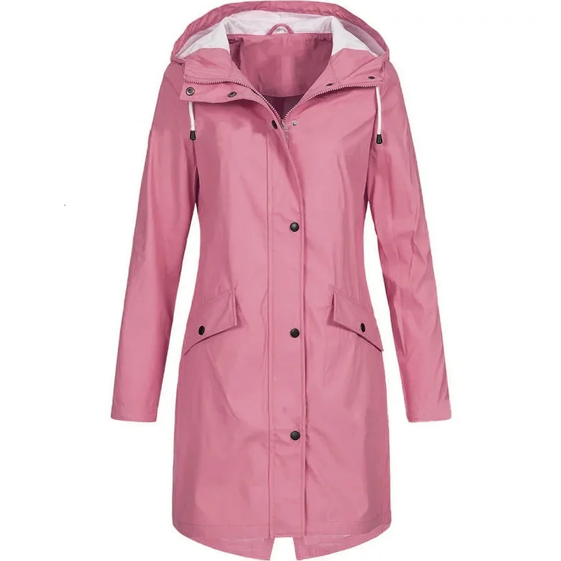 Outdoor Ride A Bike Mountaineering Jackets Women Waterproof Rain Coat Long Raincoats Jacket Waterproof Raincoats Feminina Gifts 250517 - view 5