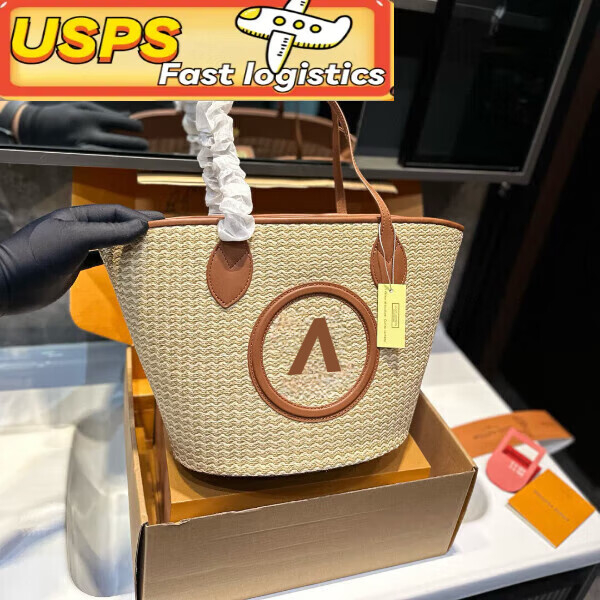 2025 new designer bag bags Luxury Bag tote bag Denim bag handbag Ladies' fashion bag New style Straw tote bag Lady Bucket bag Luxury designer Leather Shopping bag