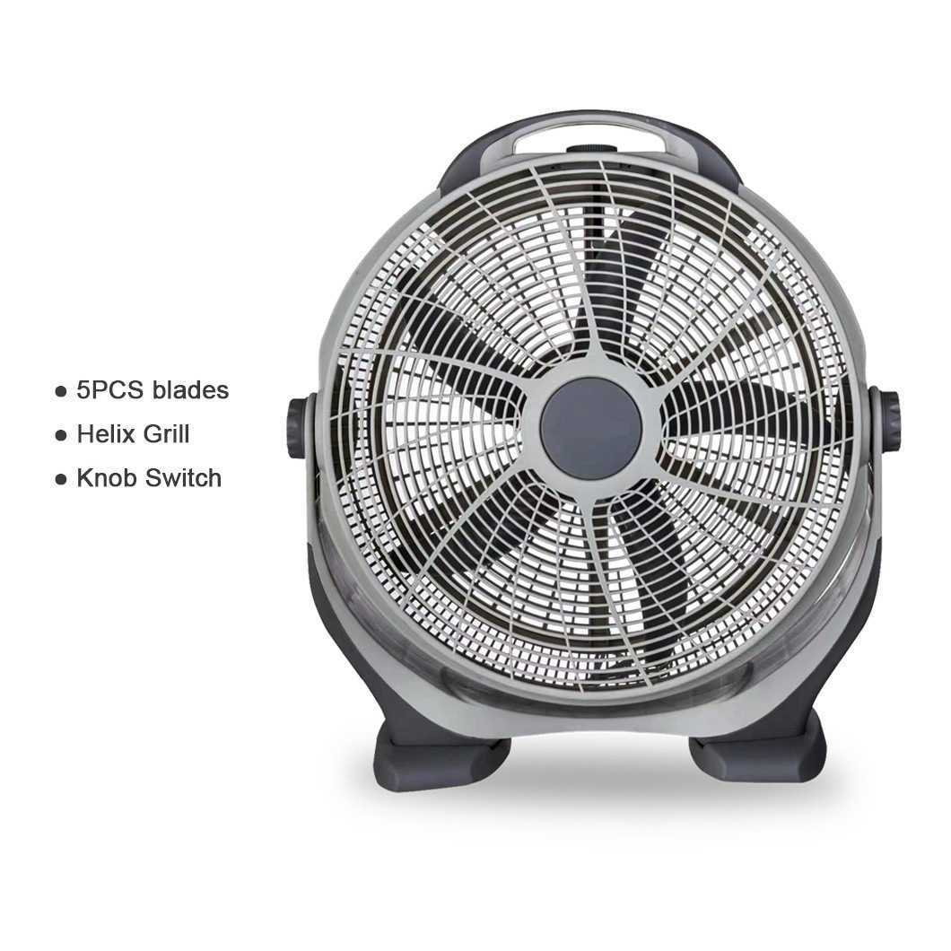 20-inch folding fan with 90W high-speed ventilation and handle model folding fan. Portable and quiet Z250214