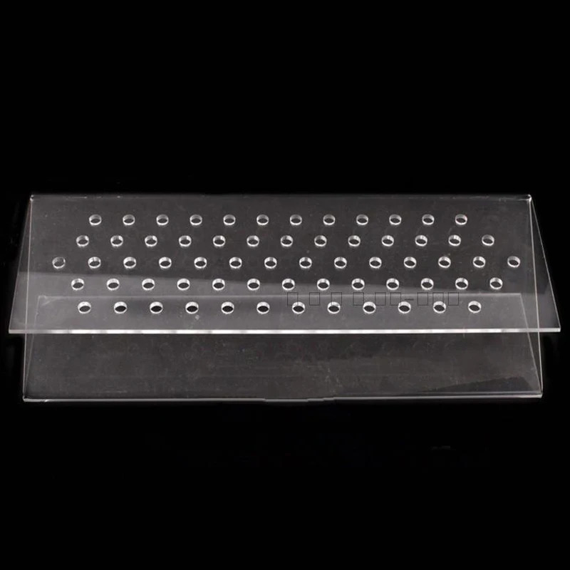 64 Tips Pop Sticks Nail Art Practice Display Stand Chart Nail Gel Polish Color Card Removable Rack Display Palette 250517