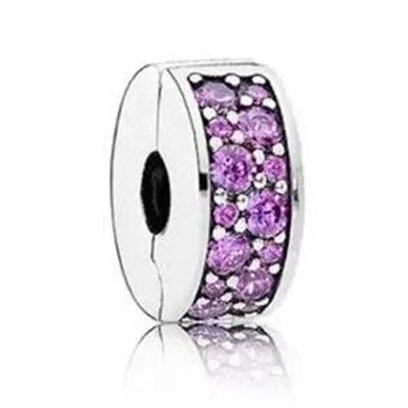Fixed clip positioning buckle safety buckle large hole beads loose bead Diamond For DIY bracelet necklace accoriesXJ250517