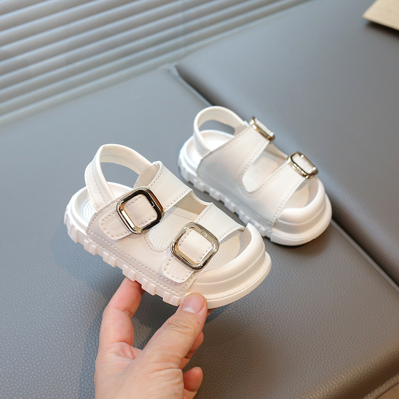 Children Sandals Toddler Beach Sandals 2025 Summer Boys Fashion Comfortable Kidsnest Casual Kids Sandals Beach Shoes Sizes US5.5C-US4Y K0692